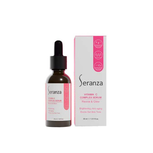 سرم ویتامین C سرانزا ۳۰ میل - روشن کننده و ضد لک قوی